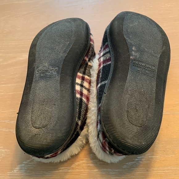 Sonoma Women’s Slippers Size Medium (7-8) good condition slight wear - Picture 5 of 5